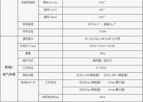 新大陆NLS-Soldier 100参数