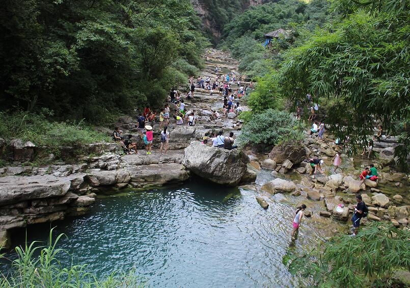 金刀峡溪流