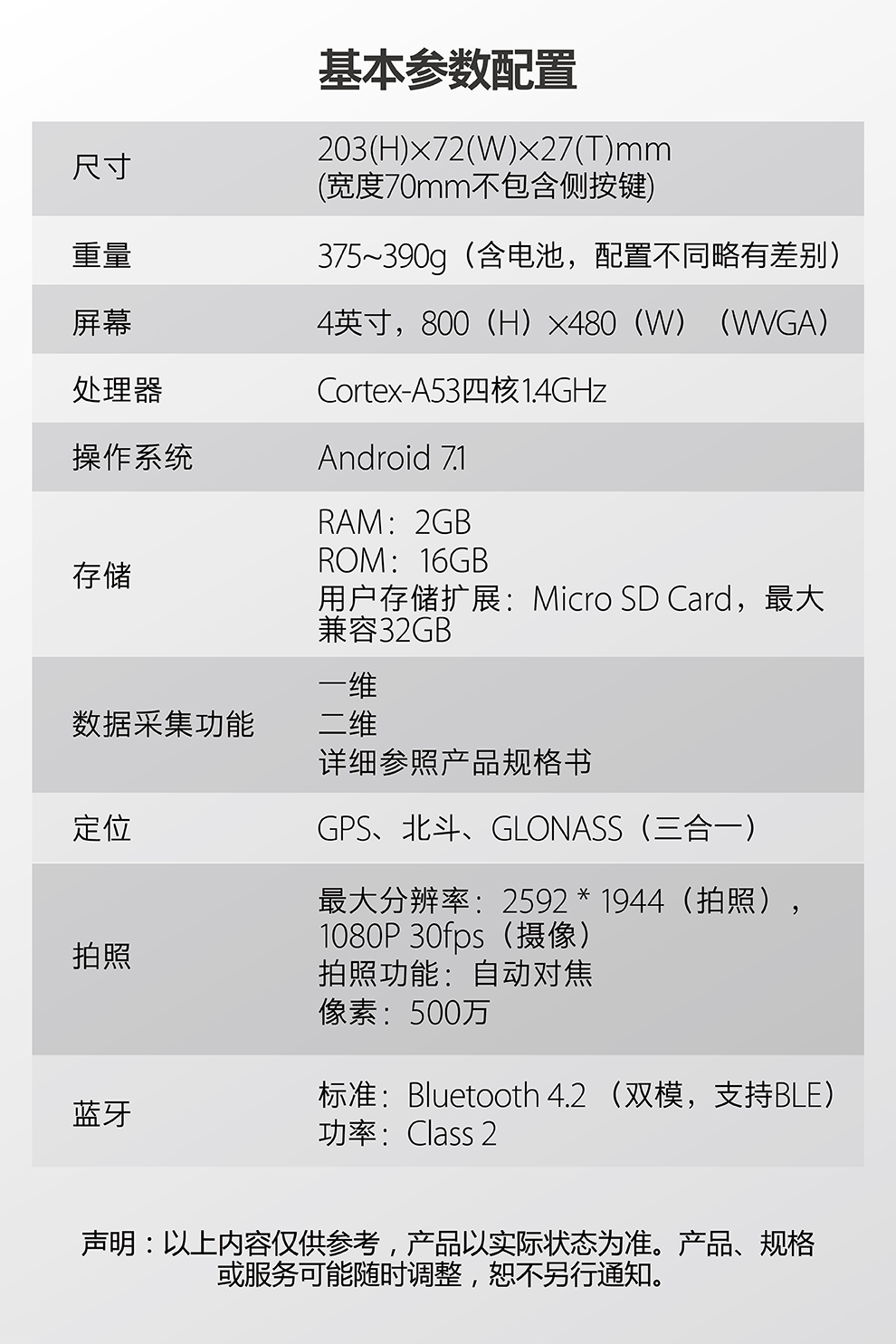 东大集成AUTOID Q7